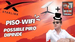 ester piso wifi|STARLINK PHILIPPINES initial review piso wifi guide .